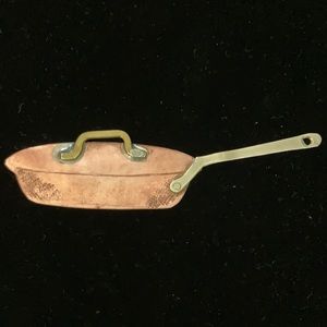 Fun copper pot pin